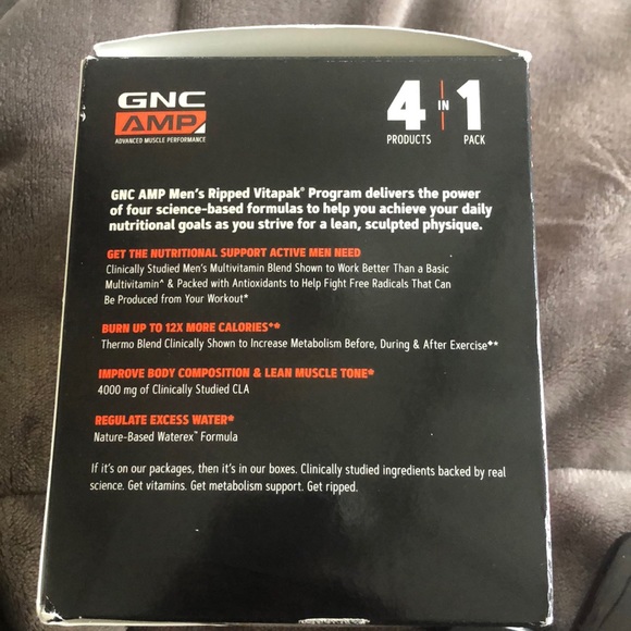 GNC men’s ripped vitapak - Picture 4 of 5
